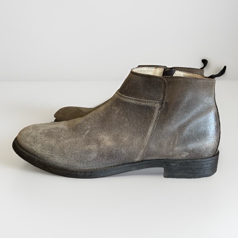 SOLDINI Men's Made In Italy Leather Chelsea Boots Size US10.5/11 EU44